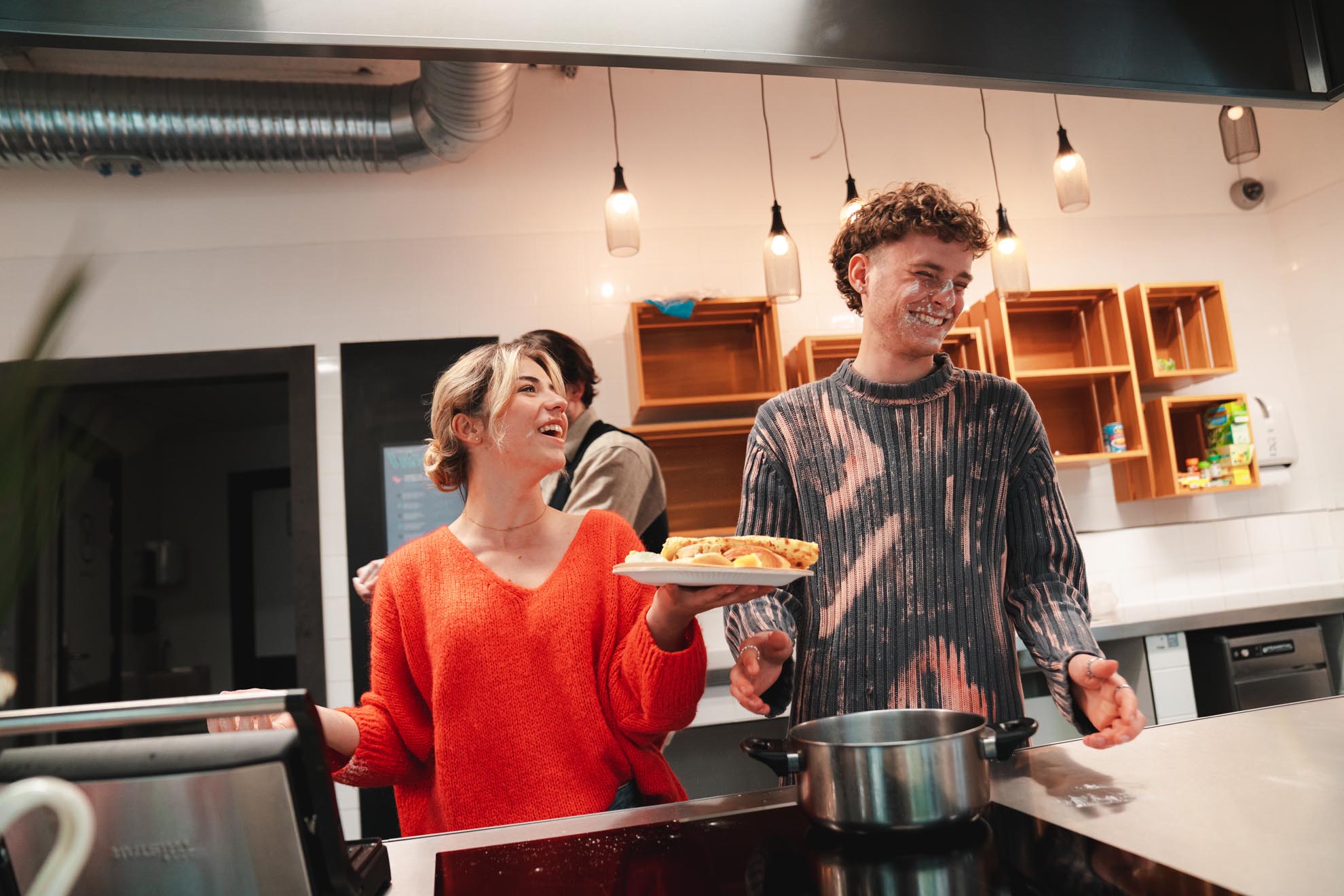 Cuisine partagée dans résidence étudiante massy palaiseau